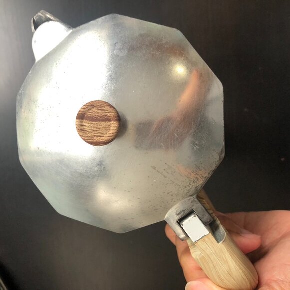 Gnali & Zani Large Italian Stove Top Espresso Coffee Maker Moka pot 8 Cup Italy - Picture 4 of 8